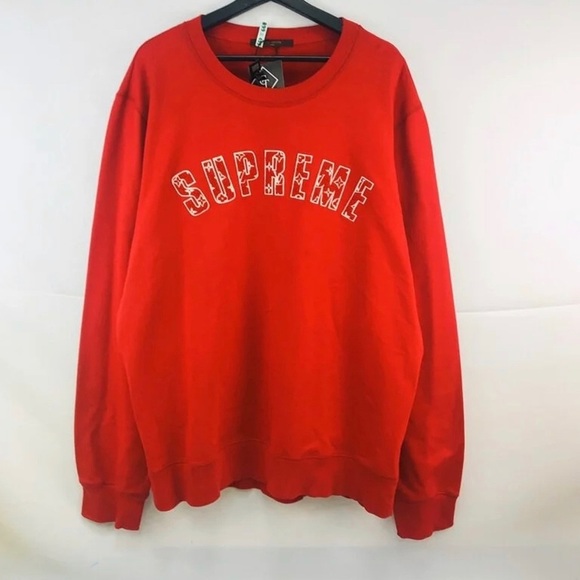 Louis Vuitton x Supreme Arc Logo Sweater - Picture 4 of 6